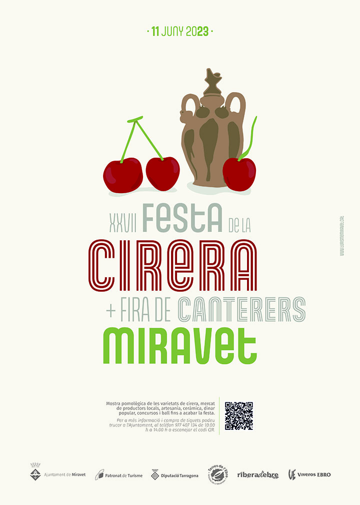 FESTA DE LA CIRERA i FIRA DELS CANTERERS Miravet 2023