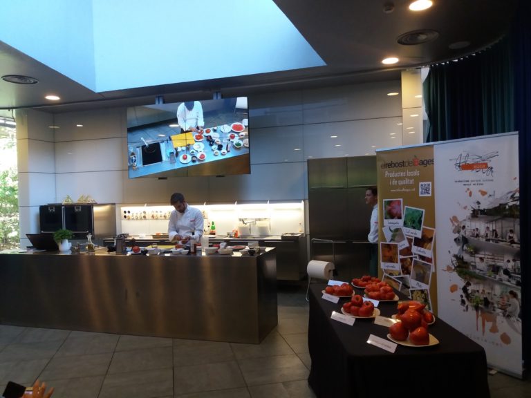 Showccooking festa del tomàquet