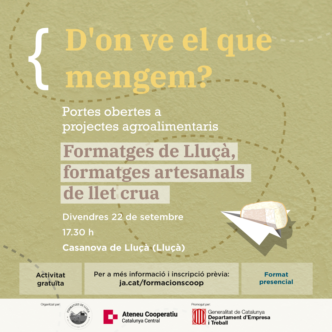 Portes obertes a Formatges de Lluçà